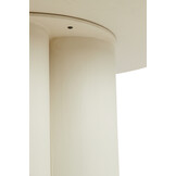 Light & Living - Eettafel MIZUHO - Ø130x78cm - Wit