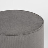 LABEL51 - Poefs Tibo - Donkergrijs - 55x55x40cm