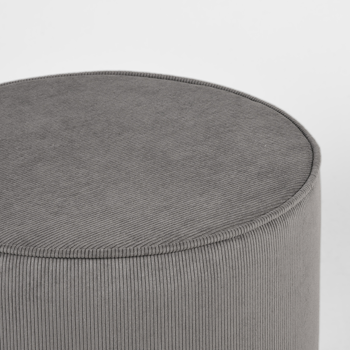 LABEL51 - Poefs Tibo - Donkergrijs - 55x55x40cm
