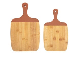 Present Time - Cutting Board Set Gourmet - Orange