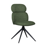 LABEL51 Eetkamerstoel Finn - Forest - Boucle - set van 2