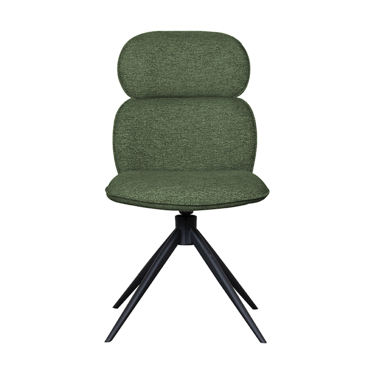 LABEL51 Eetkamerstoel Finn - Forest - Boucle - set van 2