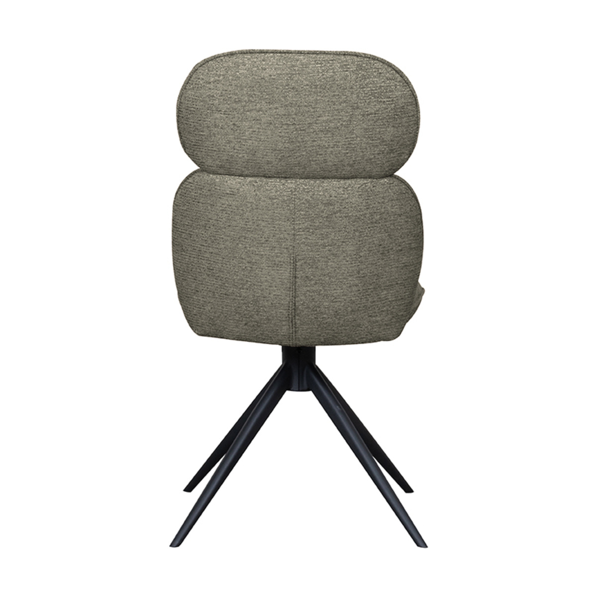 LABEL51 Eetkamerstoel Finn - Truffel grijs - Boucle - set van 2