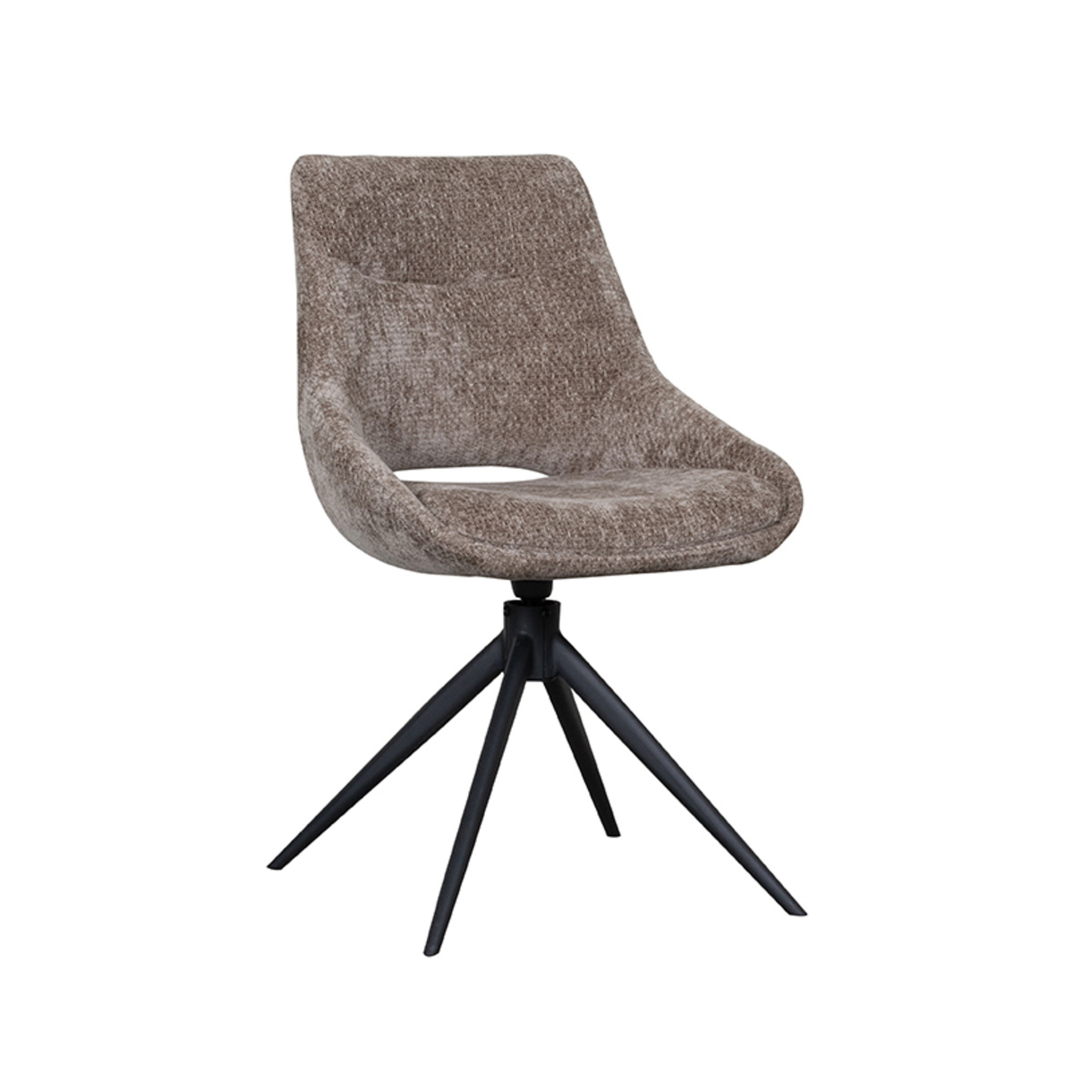 LABEL51 - Eetkamerstoel Marlow - Hunter - 63x48x86cm - Set van 2