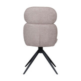 LABEL51 - Eetkamerstoel Finn - Beige - 62x49x91cm - Set van 2