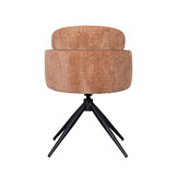 LABEL51 Eetkamerstoel Levi - Cognac - Elite - set van 2