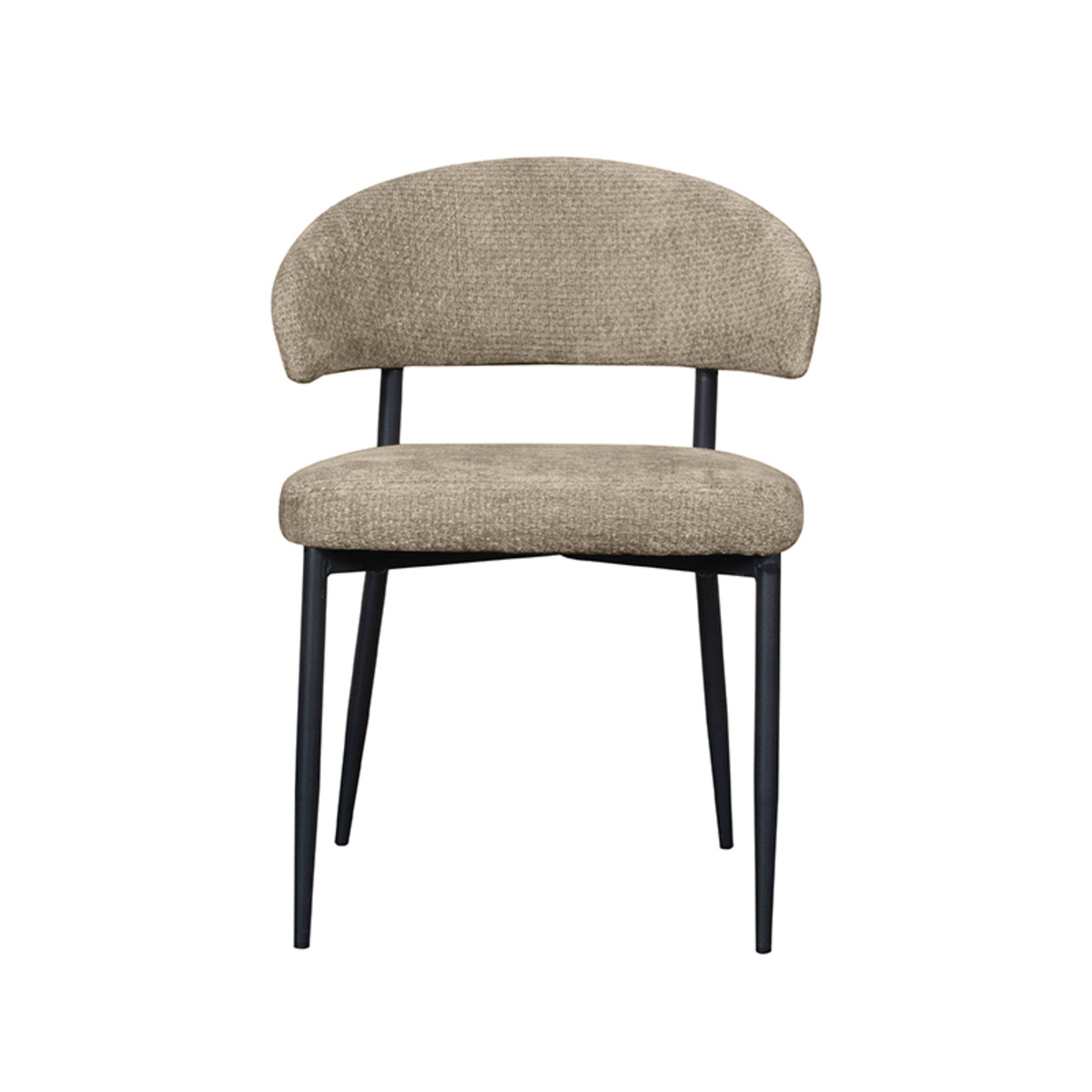 LABEL51 - Eetkamerstoel Bliss - Hunter - 55x56x76cm - Set van 2