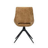 LABEL51 - Eetkamerstoel Marlow - Mustard - 63x48x86cm - Set van 2
