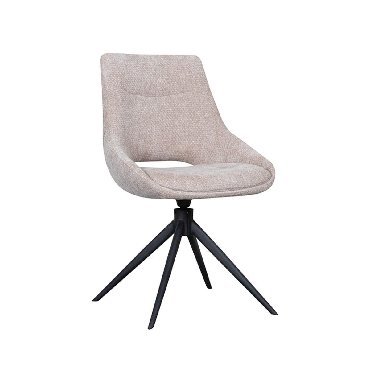 LABEL51 - Eetkamerstoel Marlow - Clay - 63x48x86cm - Set van 2