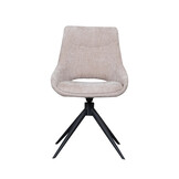 LABEL51 Eetkamerstoel Marlow - Clay - Elite - set van 2