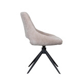 LABEL51 - Eetkamerstoel Marlow - Clay - 63x48x86cm - Set van 2