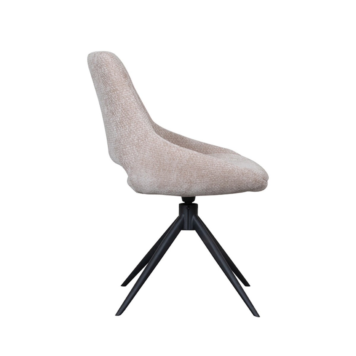 LABEL51 - Eetkamerstoel Marlow - Clay - 63x48x86cm - Set van 2