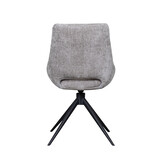 LABEL51 - Eetkamerstoel Marlow - Stone - 63x48x86cm - Set van 2