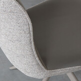 LABEL51 Eetkamerstoel Thorben - Forest - Microfiber - set van 2