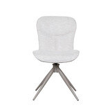 LABEL51 - Eetkamerstoel Thorben - Beige - 64x49x86cm - Set van 2