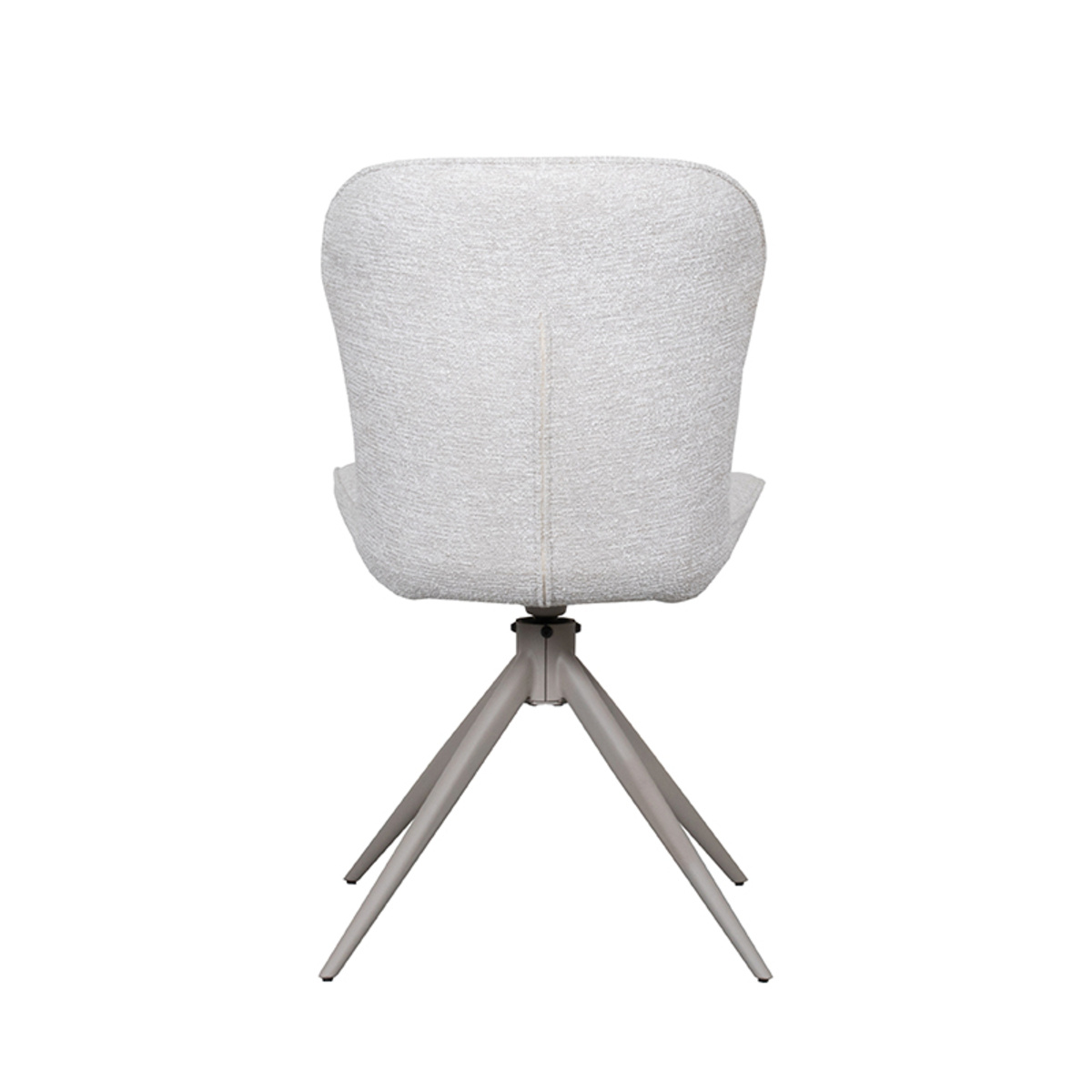 LABEL51 - Eetkamerstoel Thorben - Beige - 64x49x86cm - Set van 2