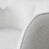 LABEL51 Eetkamerstoel Lasse - Naturel - Stof - set van 2