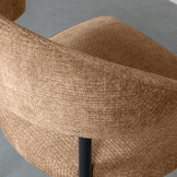 LABEL51 Eetkamerstoel Bliss - Cognac - Elite - set van 2