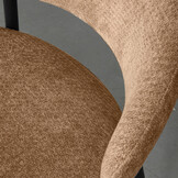 LABEL51 - Eetkamerstoel Bliss - Bruin - 55x56x76cm - Set van 2