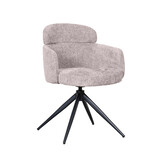 LABEL51 Eetkamerstoel Levi - Naturel - Elite - set van 2