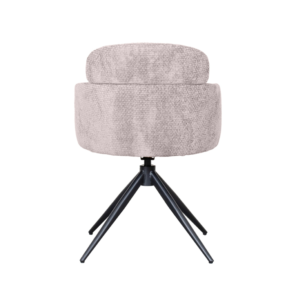 LABEL51 - Eetkamerstoel Levi - Beige - 60x56x80cm - Set van 2