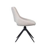 LABEL51 Eetkamerstoel Marlow - Naturel - Elite - set van 2