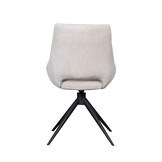 LABEL51 - Eetkamerstoel Marlow - Beige - 63x48x86cm - Set van 2