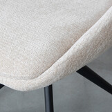 LABEL51 - Eetkamerstoel Marlow - Beige - 63x48x86cm - Set van 2