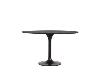 LABEL51 Eettafel Otto - Zwart - Mangohout - 130x130x75 cm