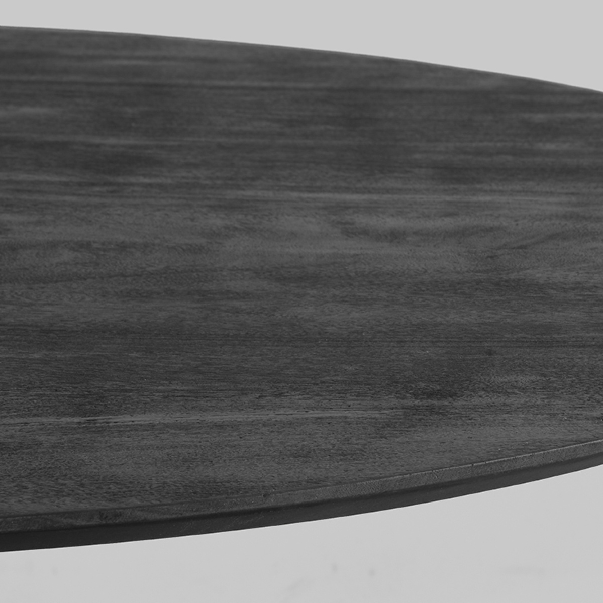 LABEL51 - Eetkamertafel Otto - Zwart - 130x130x75cm