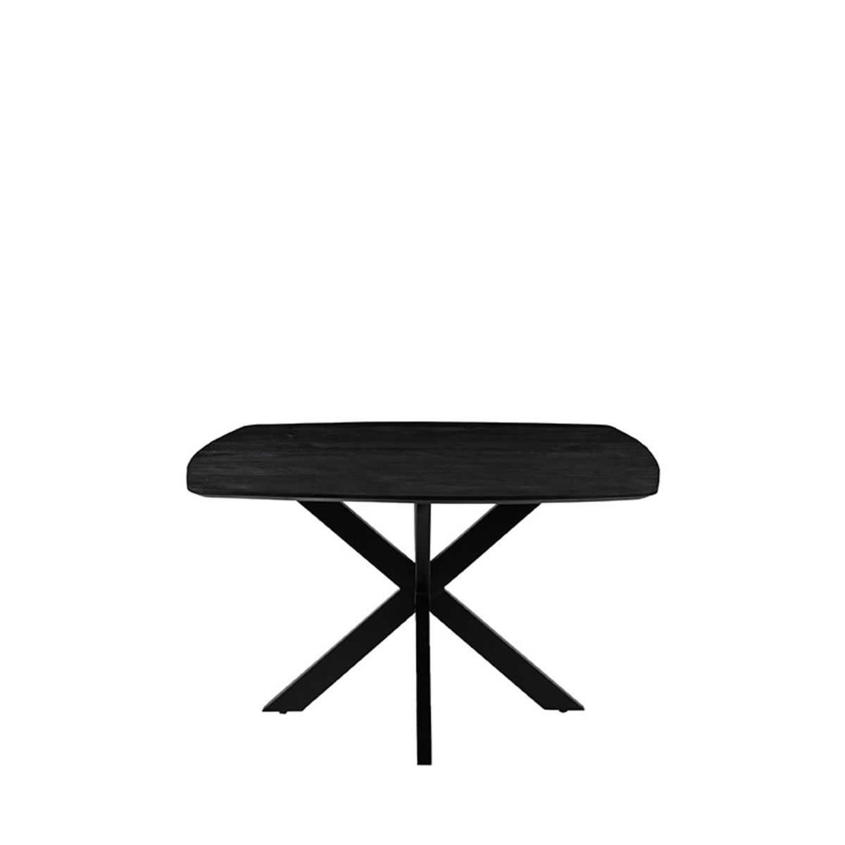LABEL51 - Eetkamertafel Blake - Zwart - 130x130x76cm