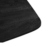 LABEL51 - Eetkamertafel Blake - Zwart - 140x140x76cm