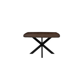 LABEL51 Eetkamertafel Blake - Espresso - Mangohout - 140x140 cm