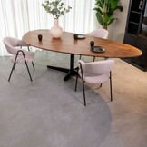 LABEL51 - Eetkamertafel Rosie - Bruin - 110x260x76cm