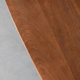 LABEL51 - Eetkamertafel Rosie - Bruin - 110x260x76cm