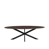 LABEL51 - Eetkamertafel James - Bruin - 110x240x76cm