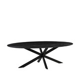 LABEL51 - Eetkamertafel James - Zwart - 110x240x76cm