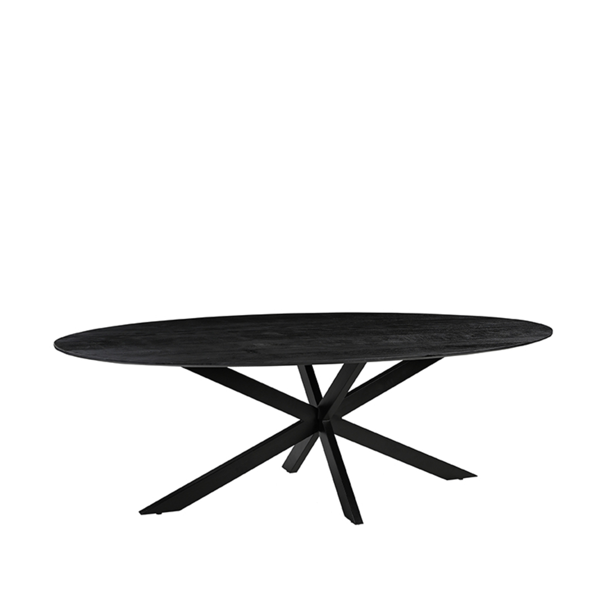 LABEL51 - Eetkamertafel James - Zwart - 110x240x76cm