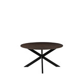 LABEL51 - Eetkamertafel Otis - Bruin - 130x130x76cm