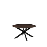 LABEL51 - Eetkamertafel Otis - Bruin - 130x130x76cm