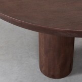 LABEL51 - Eetkamertafel Olly - Bruin - 150x150x75cm