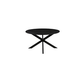 LABEL51 - Eetkamertafel Otis - Zwart - 140x140x76cm