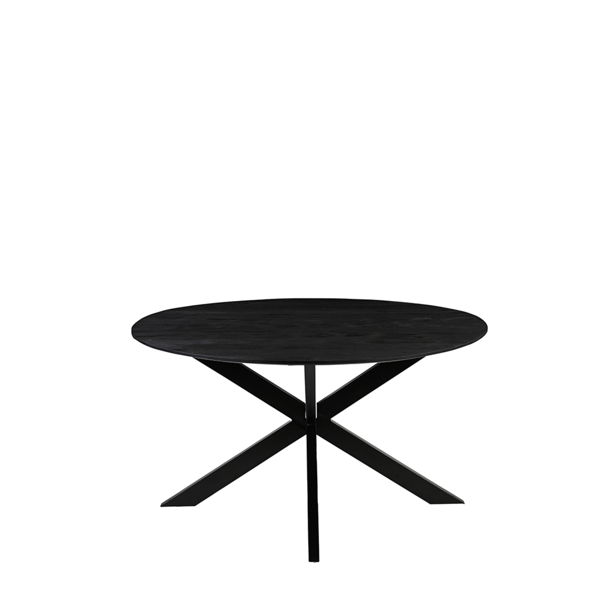 LABEL51 - Eetkamertafel Otis - Zwart - 140x140x76cm
