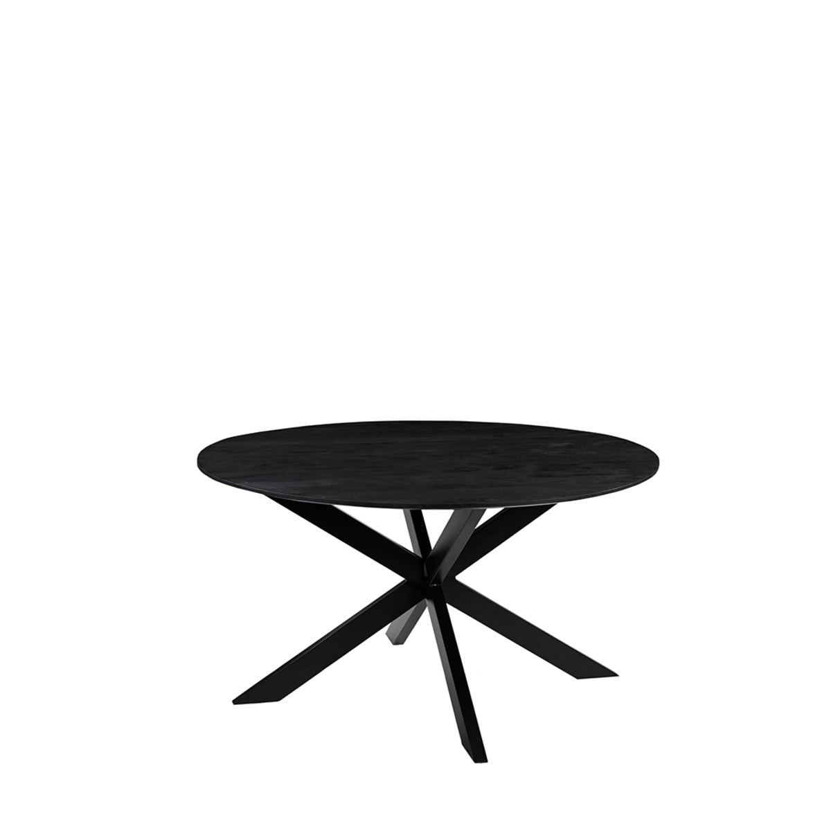 LABEL51 - Eetkamertafel Otis - Zwart - 140x140x76cm