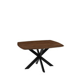 LABEL51 - Eetkamertafel Blake - Bruin - 130x130x76cm