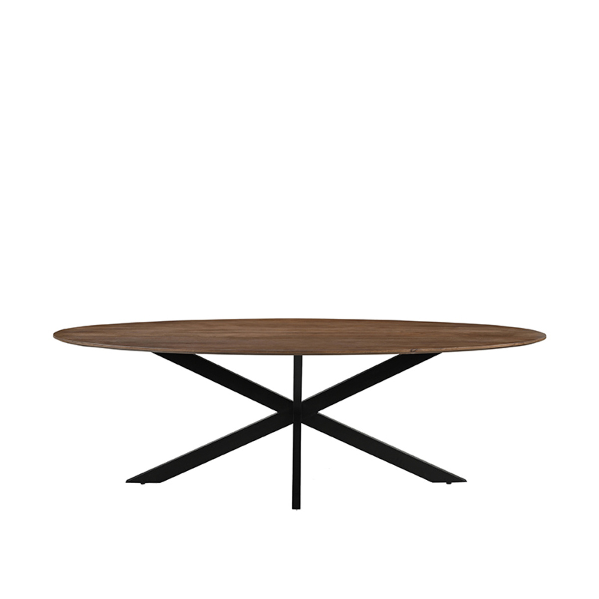 LABEL51 Eetkamertafel James - Naturel - Mangohout - 240 cm - Ovaal