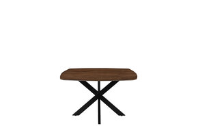 LABEL51 Eetkamertafel Blake - Naturel - Mangohout - 140x140 cm