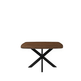 LABEL51 Eetkamertafel Blake - Naturel - Mangohout - 140x140 cm