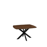 LABEL51 Eetkamertafel Blake - Naturel - Mangohout - 140x140 cm