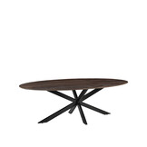 LABEL51 - Eetkamertafel James - Bruin - 100x210x76cm